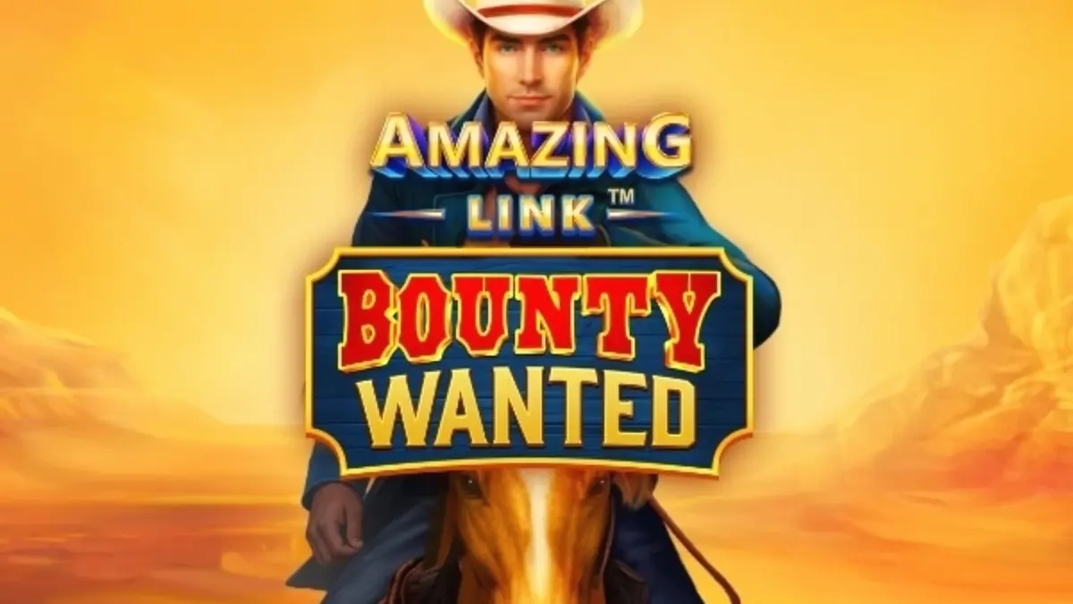 Cenário desértico e elementos de cowboy em Amazing Link Bounty Wanted