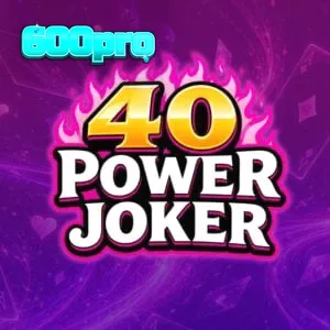 Interface do jogo de slot 40 Power Joker