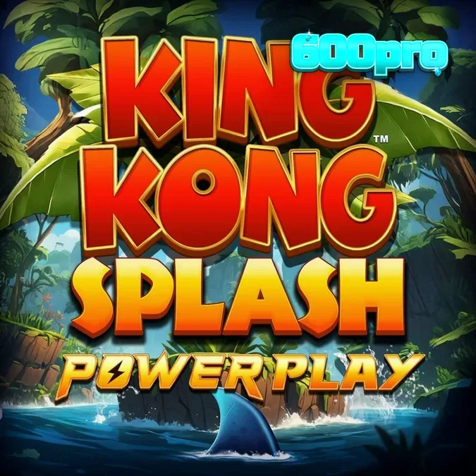 O slot King Kong Splash: Power Play apresentando elementos visuais da selva e mecânicas de coleta.
